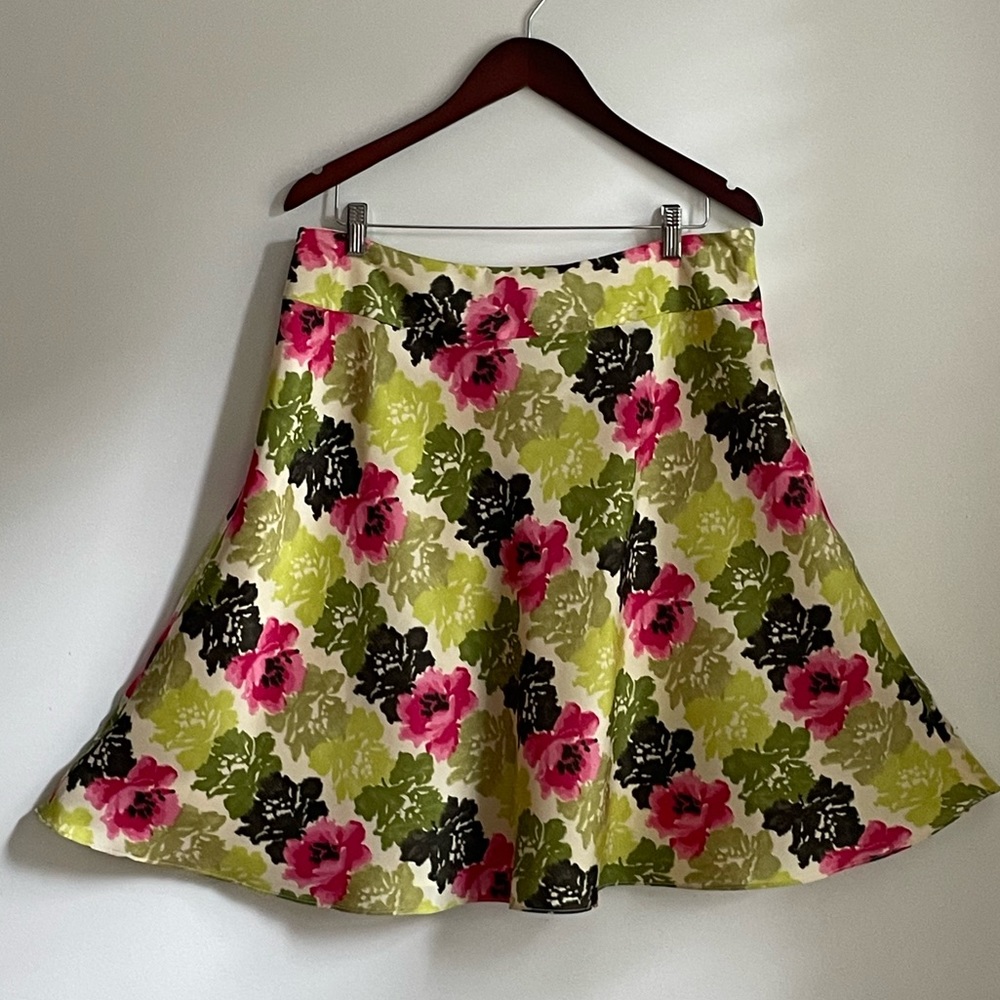 Ann Taylor Silk Skirt